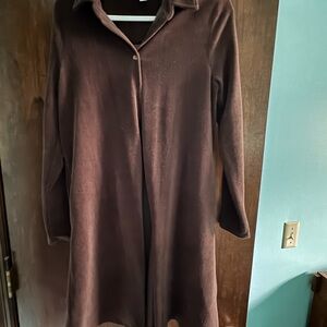 Brown Long Sleeve Cardigan